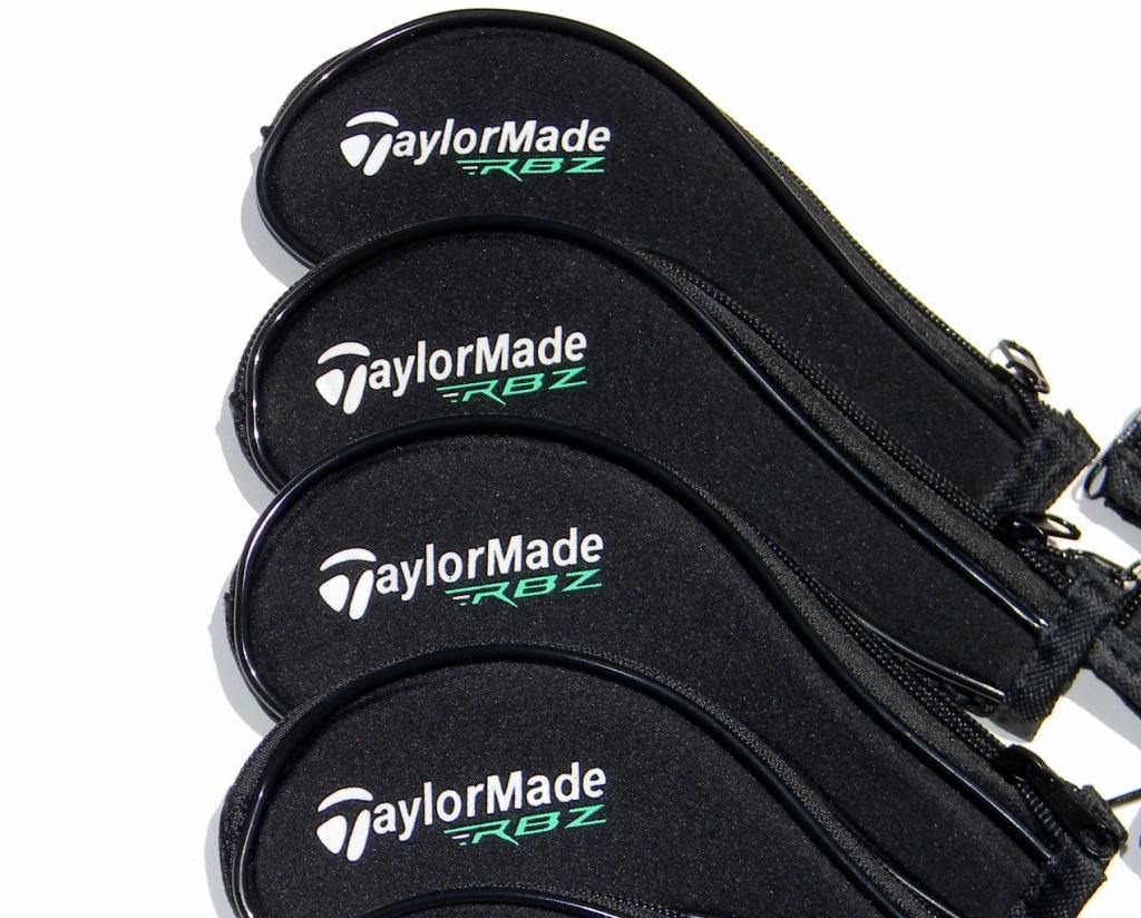 10 Zipper TaylorMade RBZ Iron Covers Black Numbered Golf Headcovers eBay